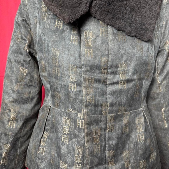 Vintage Quilted Jacket shearling‎ coat - Picture 3 of 6